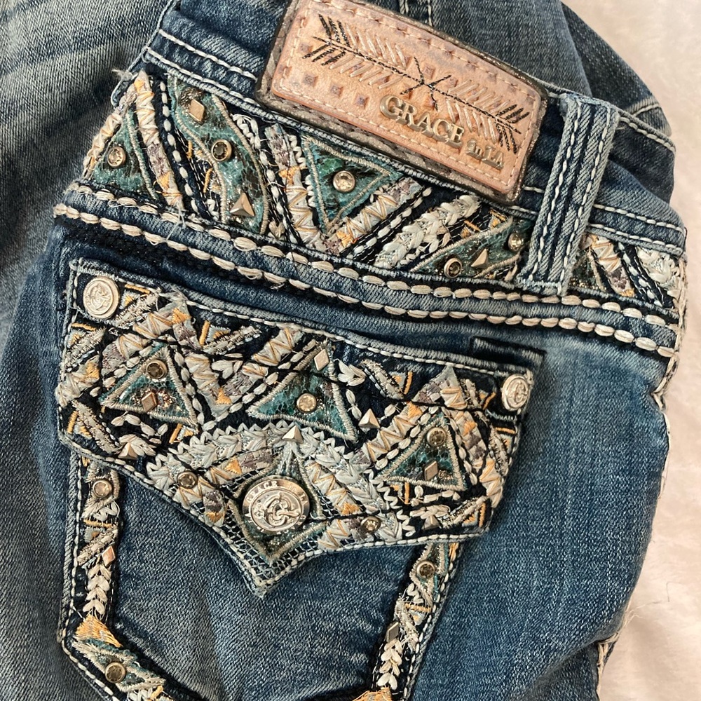 GRACE IN LA bootcut jeans